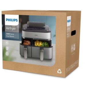 Karšto oro gruzdintuvė Philips 5000 NA555/00, 2750 W, 9 l - Image 2