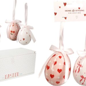 Dekoracija Velykiniai kiaušiniai, 10 cm, 2 vnt. - Image 3