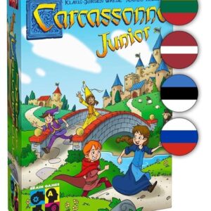 Stalo žaidimas Brain Games Carcassonne Junior BRG#CCJR - Image 3