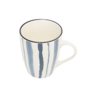 Puodelis, mėlyna/balta, 0.310 l