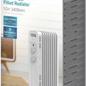 Tepalinis šildytuvas Sencor SOH 3409WH, 2000 W - Image 2