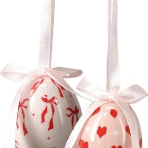 Dekoracija Velykiniai kiaušiniai, 10 cm, 2 vnt.