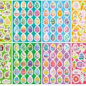 Lipdukai Easter, vaikiški, 168 mm, 126 mm, 4 lapai - Image 2