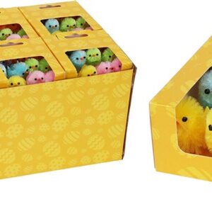 Dekoracija viščiukai, įvairių spalvų/dydžių pakuotės - Image 2