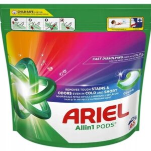 KAPSULĖS SKALBIMO ARIEL COLOR 65VNT