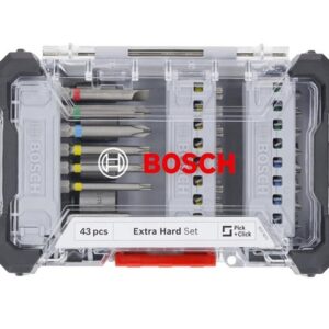 Atsuktuvų antgalių rinkinys Bosch, 43vnt. - Image 2