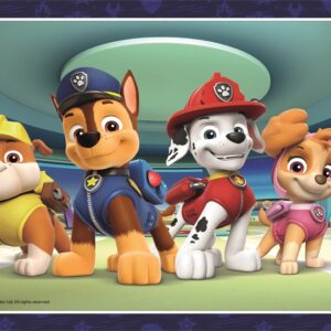 Dėlionė Clementoni PAW PATROL 4IN1 21513, 19 cm x 14 cm - Image 2