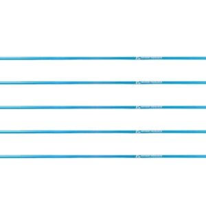 Poe Lang Target 30" D-016-BAliuminio strėlės 5 vnt. mėlynos spalvos