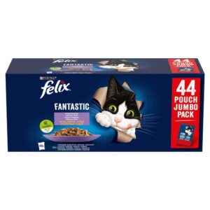 PURINA Felix Fantastic Mix in jelly - šlapias kačių maistas - 44 x 85g