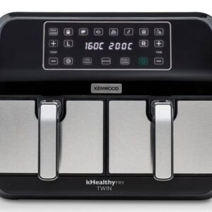 Kenwood HFM20.000MB gruzdintuvė Dvigubas 8 L Autonominės 1700 W Karšto oro gruzdintuvė Juoda