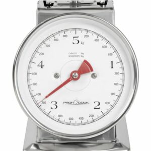 ProfiCook PC-KW 1247 Nerūdijančiojo plieno Stalviršis Mechaninės virtuvės svarstyklės - Image 2