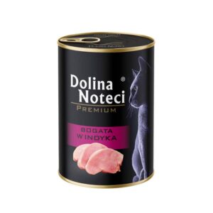 DOLINA NOTECI Premium Rich in turkey - šlapias kačių maistas - 400g