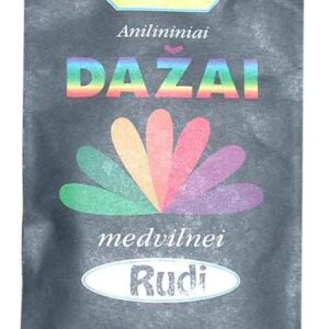 Medvilnės dažai, rudi