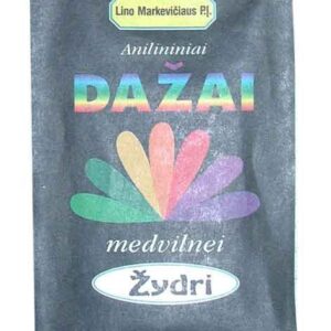 Medvilnės dažai, žydri
