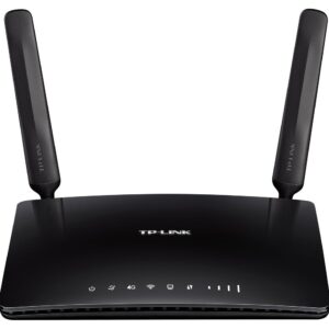 TP-LINK TL-MR6400 belaidis vieno dažnio (2,4 GHz) Fast Ethernet 3G 4G maršrutizatorius juodas