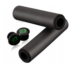 Rockbros GMBT1001BK bicycle grips made of silicone foam - black - Image 3