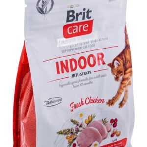 BRIT Care Grain-Free Adult Indoor Anti-Stress - sausas kačių maistas - 400 g - Image 2