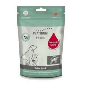 PLATINUM Fit-Bits Detox - skanėstas šuniui - 150g