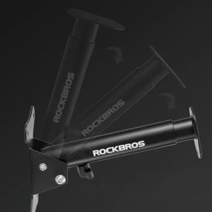 Rockbros 27210016001 Wall Mount Bike Hanger - Black - Image 7