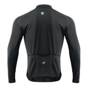 Rockbros Fall/Winter Long Sleeve Cycling Jacket XL - Black - Image 3