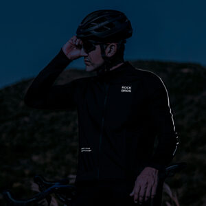 Rockbros Fall/Winter Long Sleeve Cycling Jacket XL - Black - Image 7