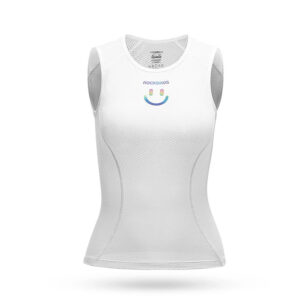 Rockbros YDBX001 Women's Quick-Dry Sleeveless Cycling Jersey M/L - White - Image 2