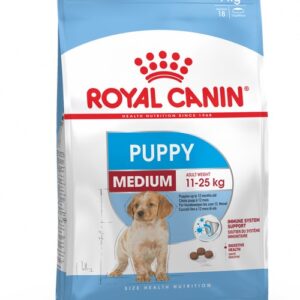 Royal Canin Medium Puppy 15 kg Šuniukas Daržovių