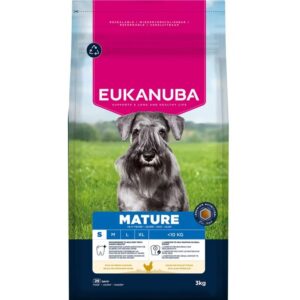 EUKANUBA Premium nutrition mature Small breed Chicken - sausas maistas šunims - 3kg - Image 3