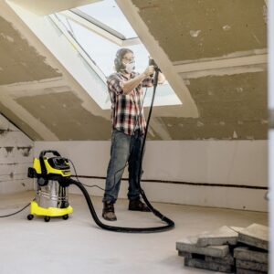 Kärcher WD 6 P S V-30/6/22/T Juoda, Nerūdijančiojo plieno, Geltona 30 L 1300 W - Image 2