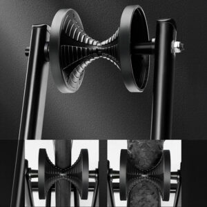 Rockbros 27210001001 Folding Bicycle Stand - Black - Image 9