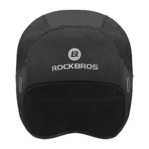 Rockbros Dala Winter Cycling Helmet Cap with Glasses Holes - Grey - Image 8