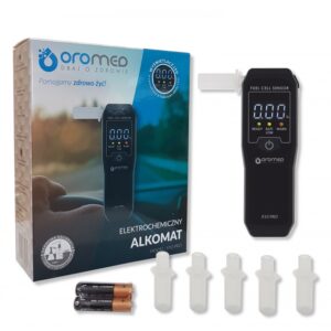 Oromed ALK_ORO-X10 PRO alkotesteris 0 - 4% 0,05% Juoda