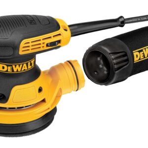 DeWALT DWE6423-QS Nešiojamasis šlifuoklis Orbitinis šlifuoklis 12000 OPM Juoda, Geltona 280 W - Image 3
