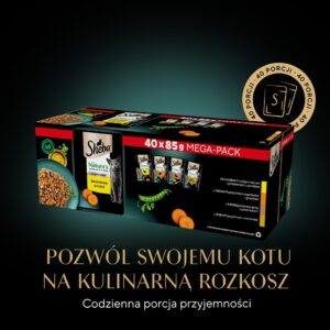 SHEBA Nature's Collection Poultry Flavors in jelly - šlapias kačių maistas - 40 x 85g - Image 3