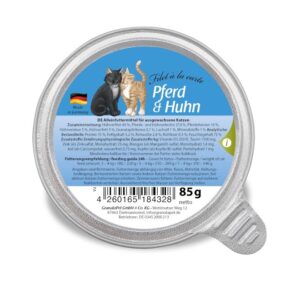 GRANATAPET Filet á la carte Horse with chicken - šlapias kačių maistas - 85g