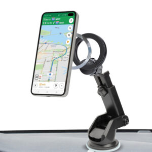 SBS TESUPMAGRINGEXT Smartphone Holder for Dashboard and Windshield, MagSafe Compatible - Black - Image 3