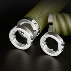 Rockbros Bike Grips Anti-Slip Twist Grips - Blue - Image 2