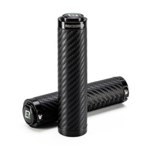 Rockbros Bike Grips Twisted Straight Anti-Slip Grips - Black
