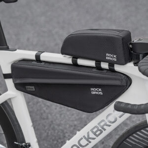 Rockbros Bike Bag for Frame Under Top Tube 2.9l - Black - Image 8