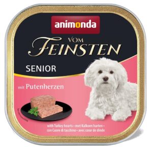 ANIMONDA vom Feinsten Senior Kalakutienos širdelės - šlapias šunų maistas - 150 g