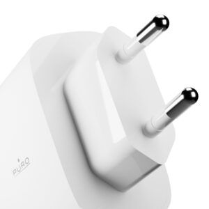 Puro Daily Prolite 45W USB-C USB-A Power Delivery Charger with USB-C Cable - White - Image 5