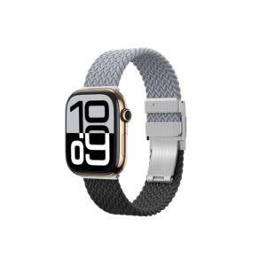 Set of 2 AmazingThing Blend Band for Apple Watch 45/46/49mm - Grey-Black/Grey - Image 3