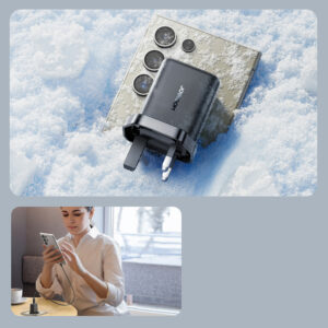 Joyroom JR-TCF23 25W Wall Charger with 1m USB-C Cable - Black - Image 6