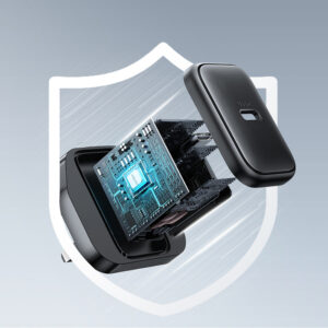 Joyroom JR-TCF23 25W Wall Charger with 1m USB-C Cable - Black - Image 7