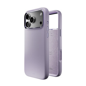 Puro Icon Mag Pro Liquid Silicone dėklas telefonui iPhone 17 Pro Max, MagSafe Compatible, with Camera Protection and Aluminum Buttons - Pink - Image 4