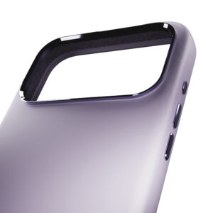 Puro Icon Mag Pro Liquid Silicone dėklas telefonui iPhone 17 Pro Max, MagSafe Compatible, with Camera Protection and Aluminum Buttons - Pink - Image 7