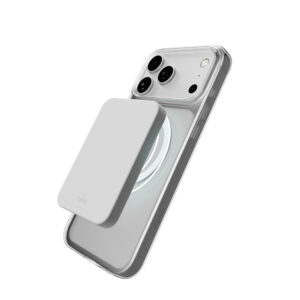 Puro Lite Mag TPU+PC dėklas suderinamas suMagSafe skirtas Apple iPhone 17 Pro - Transparent with White Ring - Image 3