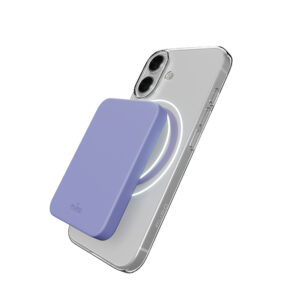 Puro Lite Mag TPU+PC dėklas suderinamas suMagSafe skirtas Apple iPhone 17 - Transparent with Pink Ring - Image 3