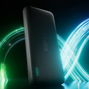 SBS Infinity Power Bank 10000mAh 10W LiFePo₄ USB-A USB-C - Black - Image 4