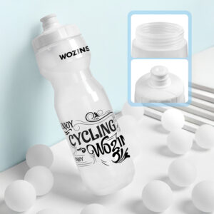 Wozinsky WBR-01T 750ml Bicycle Bottle - Transparent - Image 3